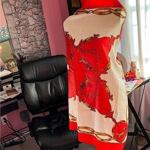 VINTAGE SILK SCARF!!